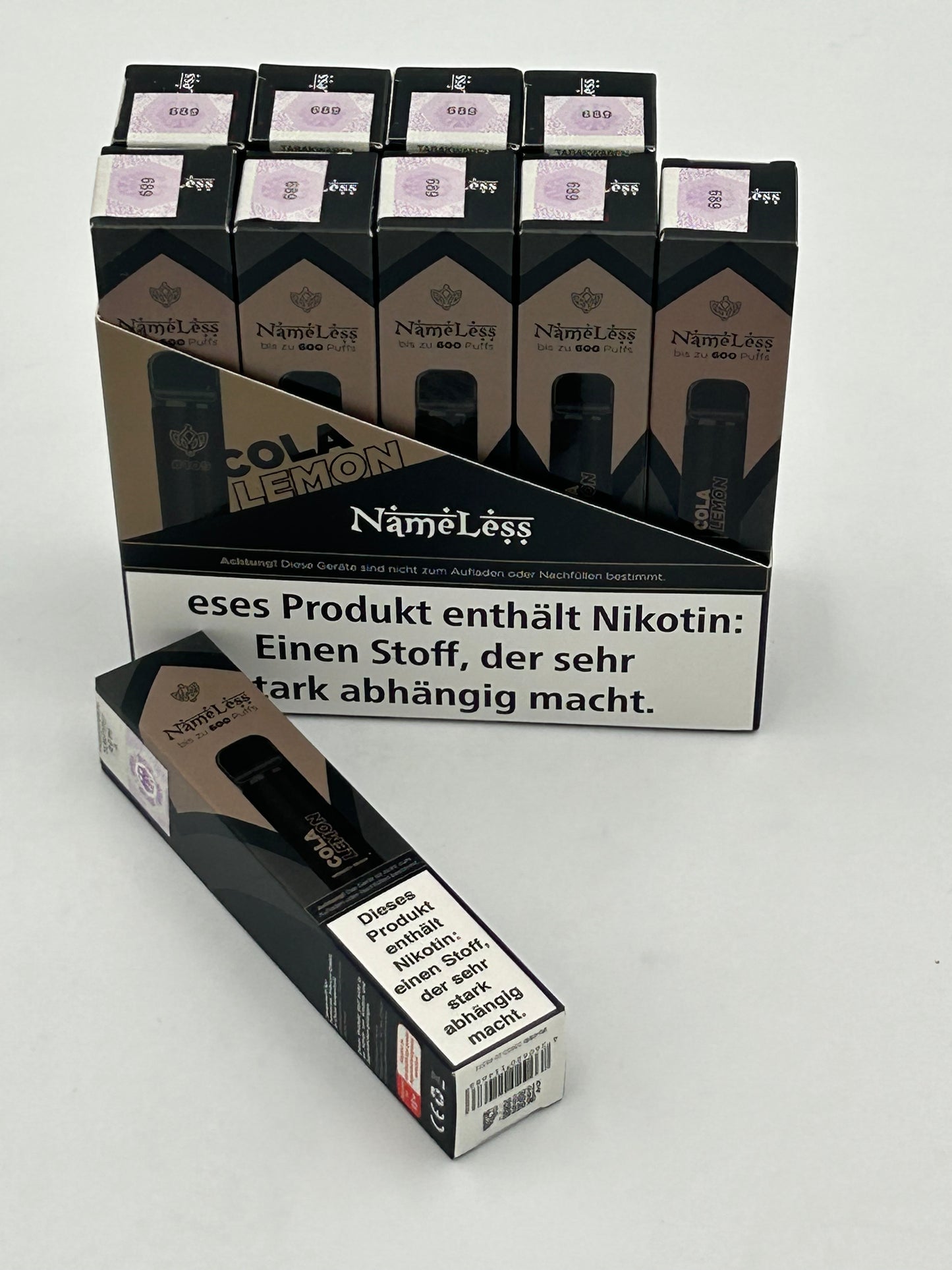 Nameless - E-Vapes - mit Nikotin verschiedene Sorten