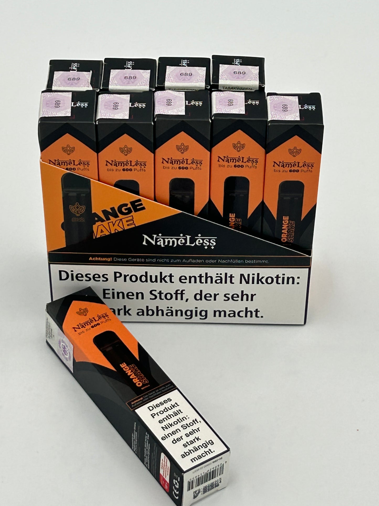 Nameless - E-Vapes - mit Nikotin verschiedene Sorten