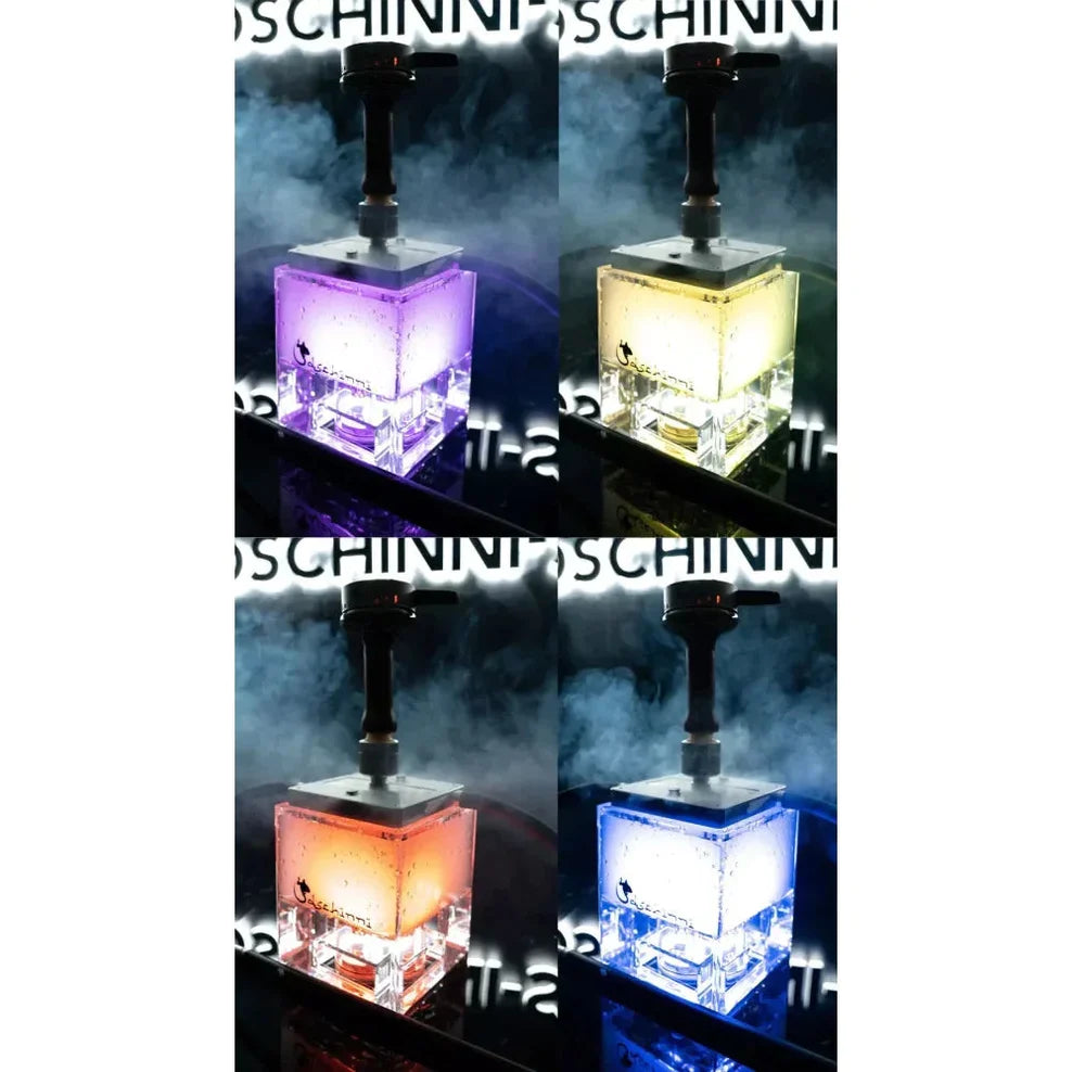 Dschinni The Cube tragbare Würfel Shisha Set