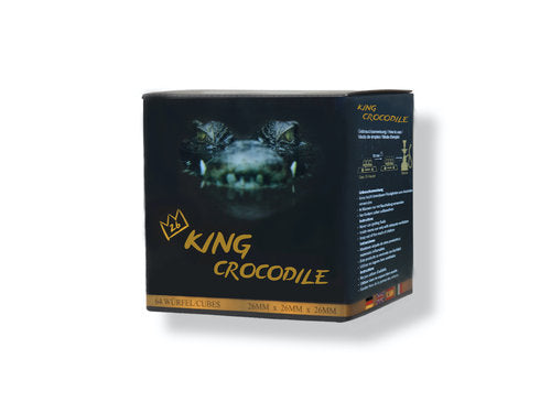 26er King Crocodile Premium Kohle