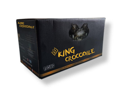 27er King Crocodile Premium Kohle