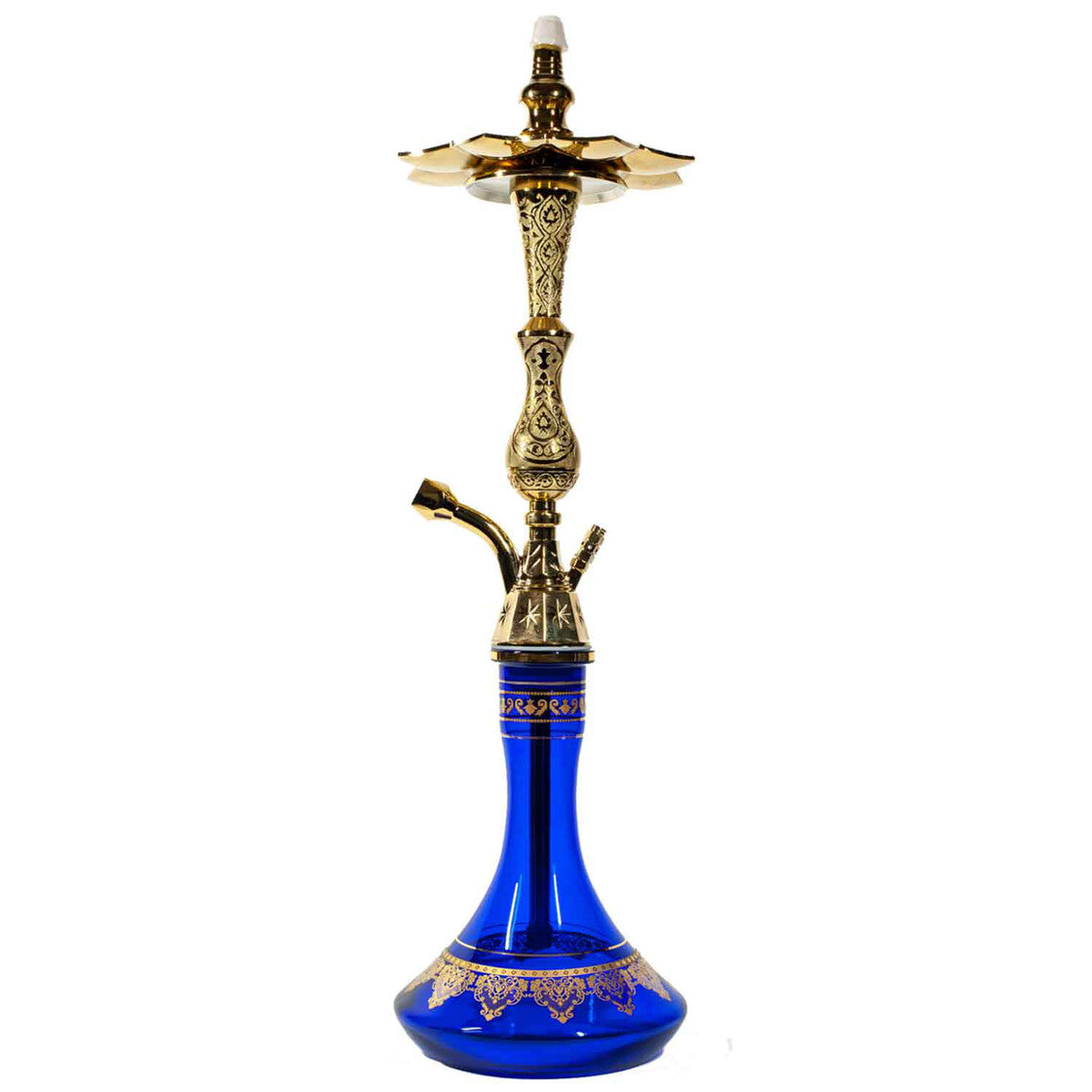 TITANIC CRT New Orient Tradi Wasserpfeife, Transparent / Blau