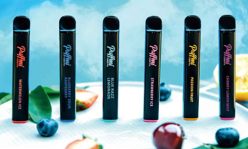 elfbar elfa master akku PUFFMI - TX600 Pro - Einweg E-Zigarette - Lemon Mint - 20mg main image 1
