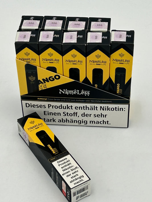 Nameless - E-Vapes - mit Nikotin verschiedene Sorten