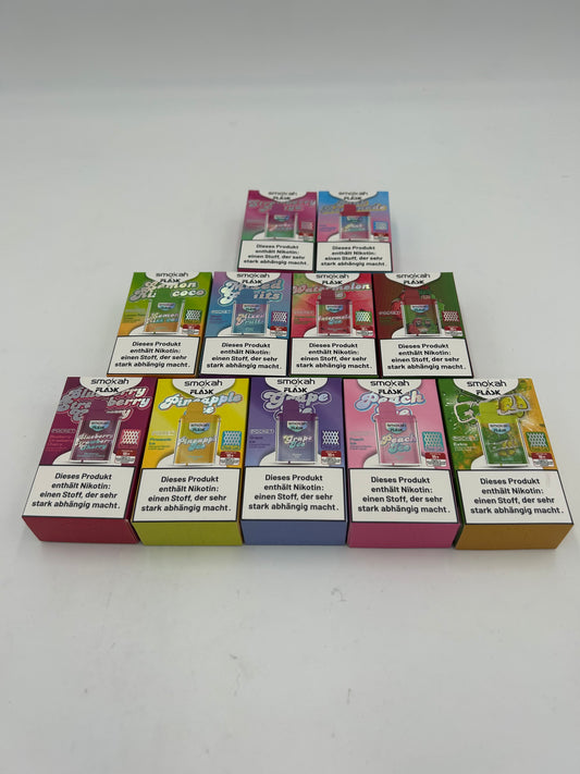 Smokah x Flask - Pocket Vape - verschiedene Sorten