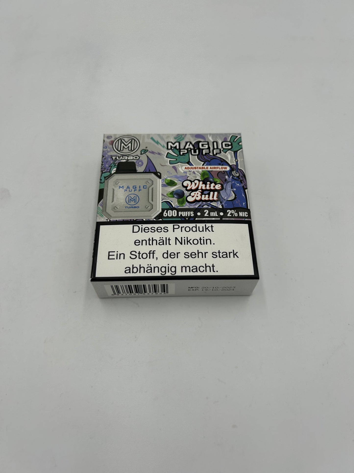 Magic Puff Turbo 800 puffs - verschiedene Sorten