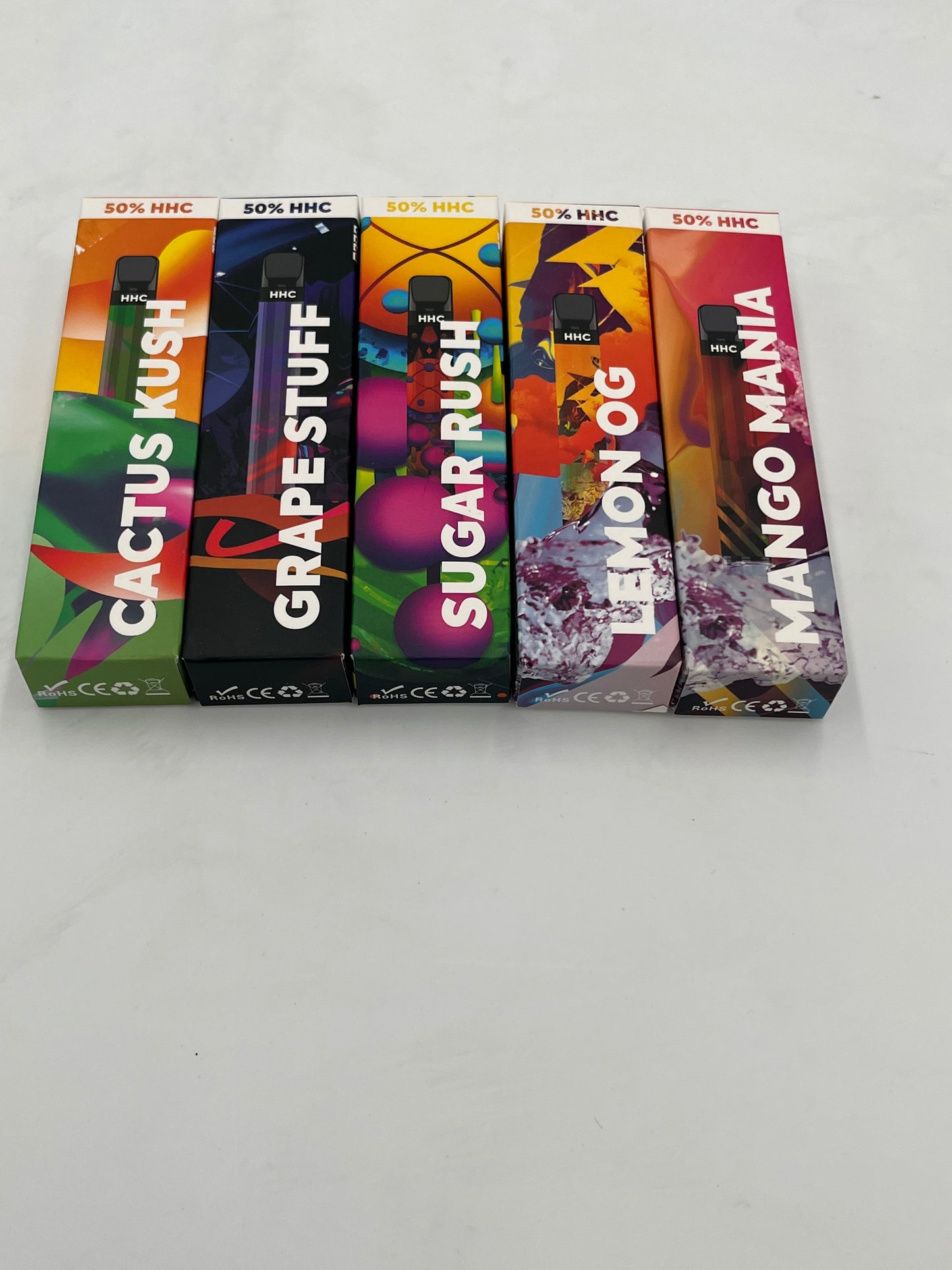 HHC Vape- Freigeist - 50%HHC in verschiedenen Geschmäckern