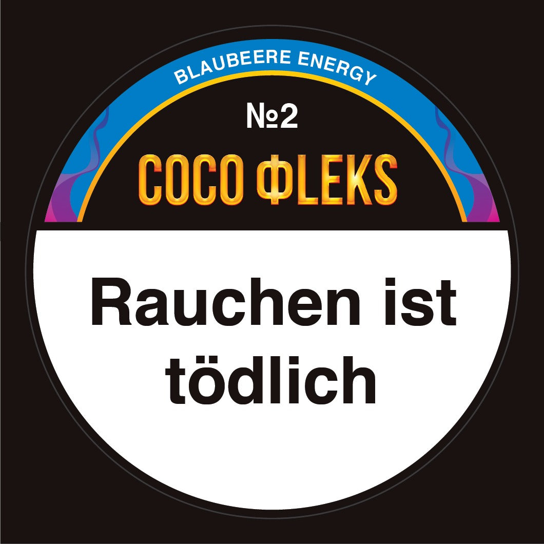 COCO FLEKS No2 BLUE POWER Dark Blend Tabak 20g