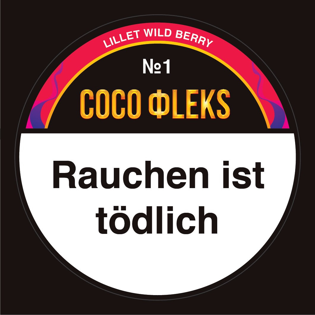 COCO FLEKS No1 WILD-B CHAMPAIN Dark Blend Tabak 20g