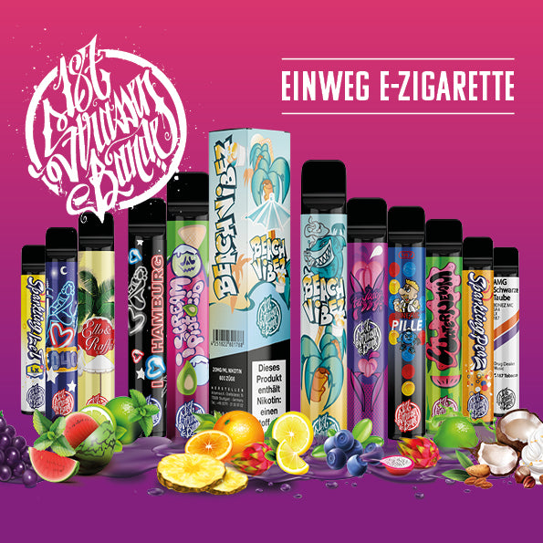 187 E Zigarette verschiedene Sorten