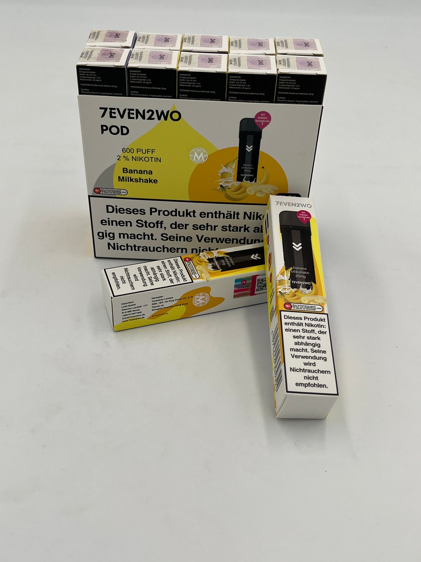 7EVEN2WO - Pods - verschiedene Geschmäcker 1 Packung = 2 Pods