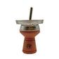 ONE NATION StoneHead Kaminkopf-Set, Stein & Ton-Gemisch und Kaminaufsatz