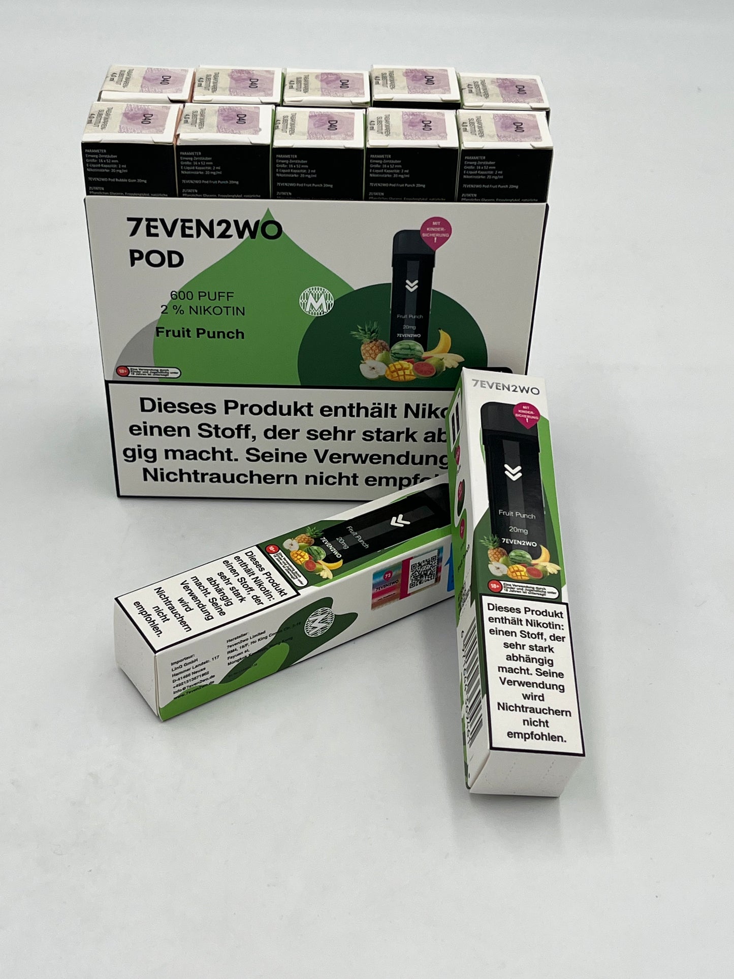 7EVEN2WO - Pods - verschiedene Geschmäcker 1 Packung = 2 Pods