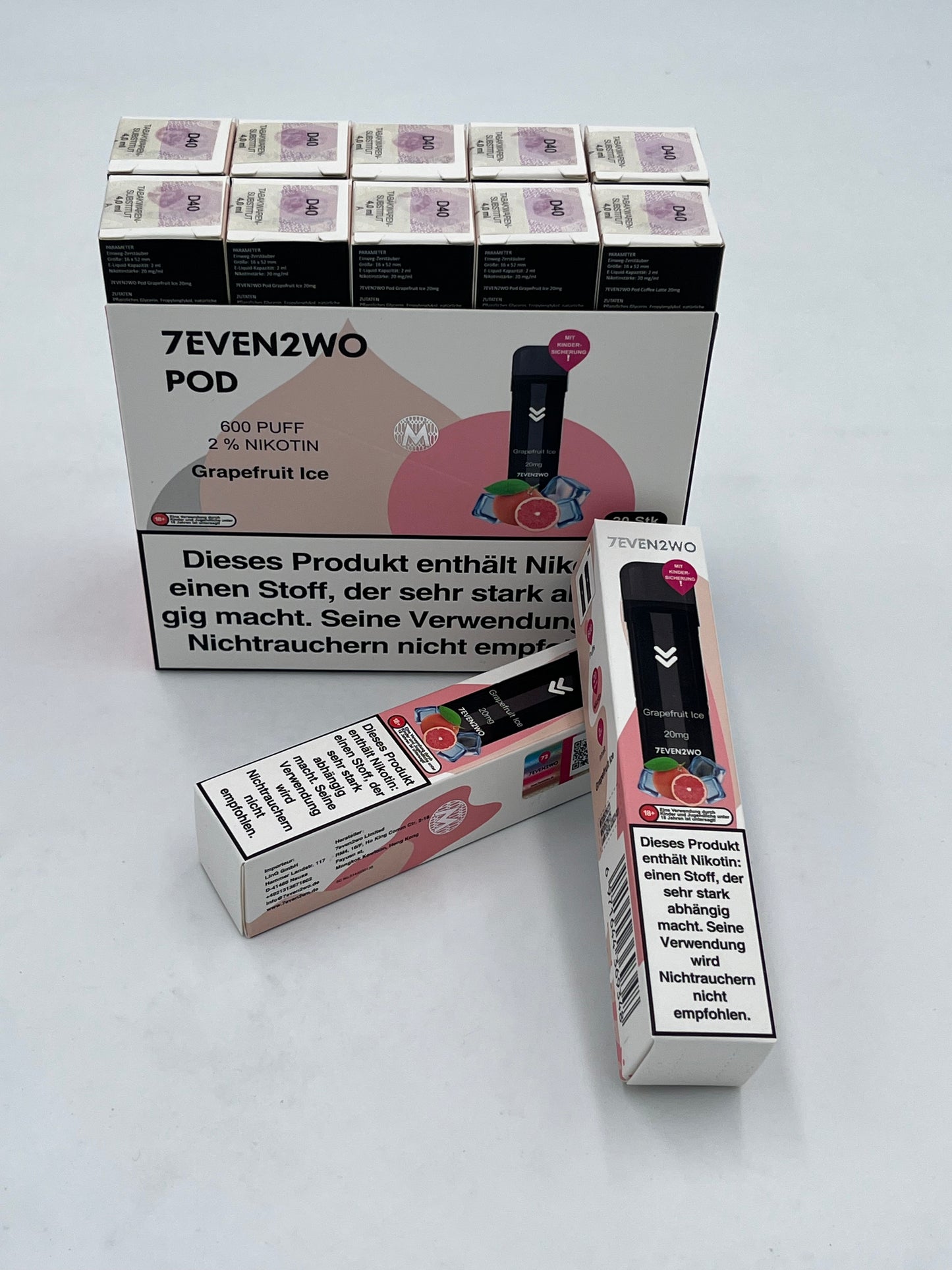 7EVEN2WO - Pods - verschiedene Geschmäcker 1 Packung = 2 Pods