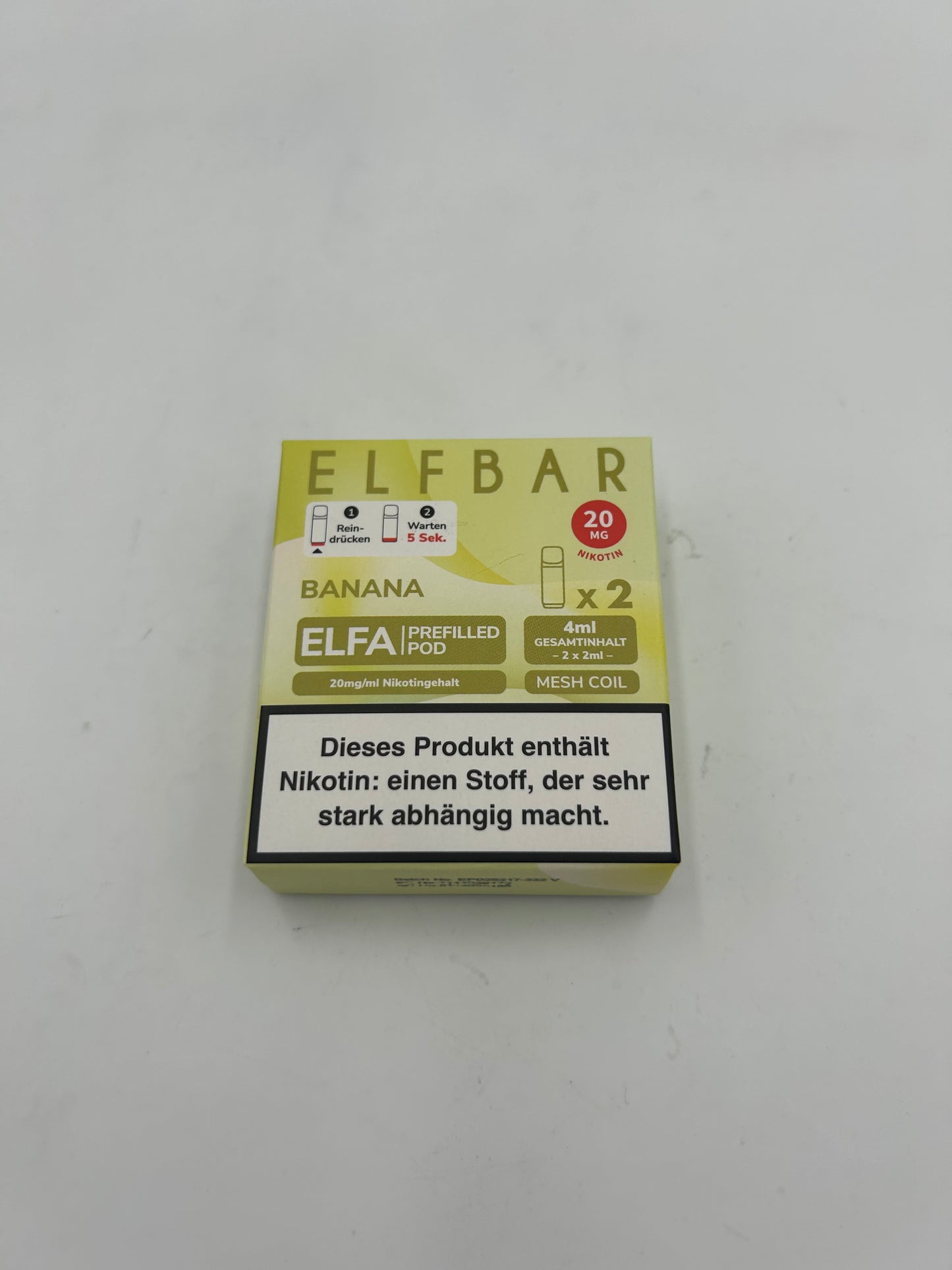 Elfa - prefilled Pods - verschiedene Geschmäcker 1 Packung = 2 Pods