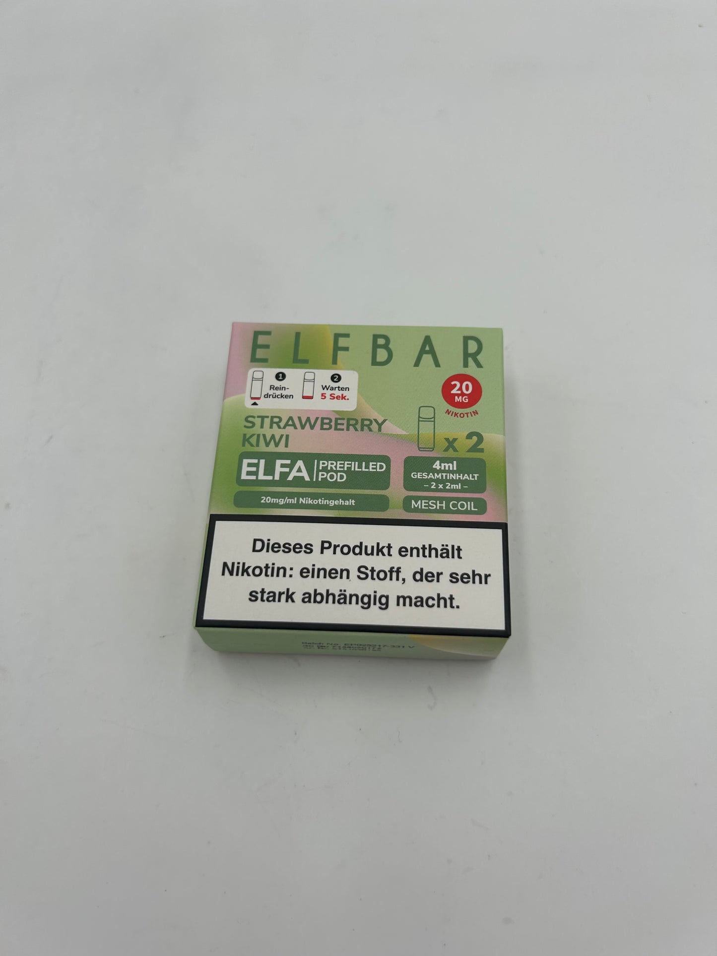 Elfa - prefilled Pods - verschiedene Geschmäcker 1 Packung = 2 Pods