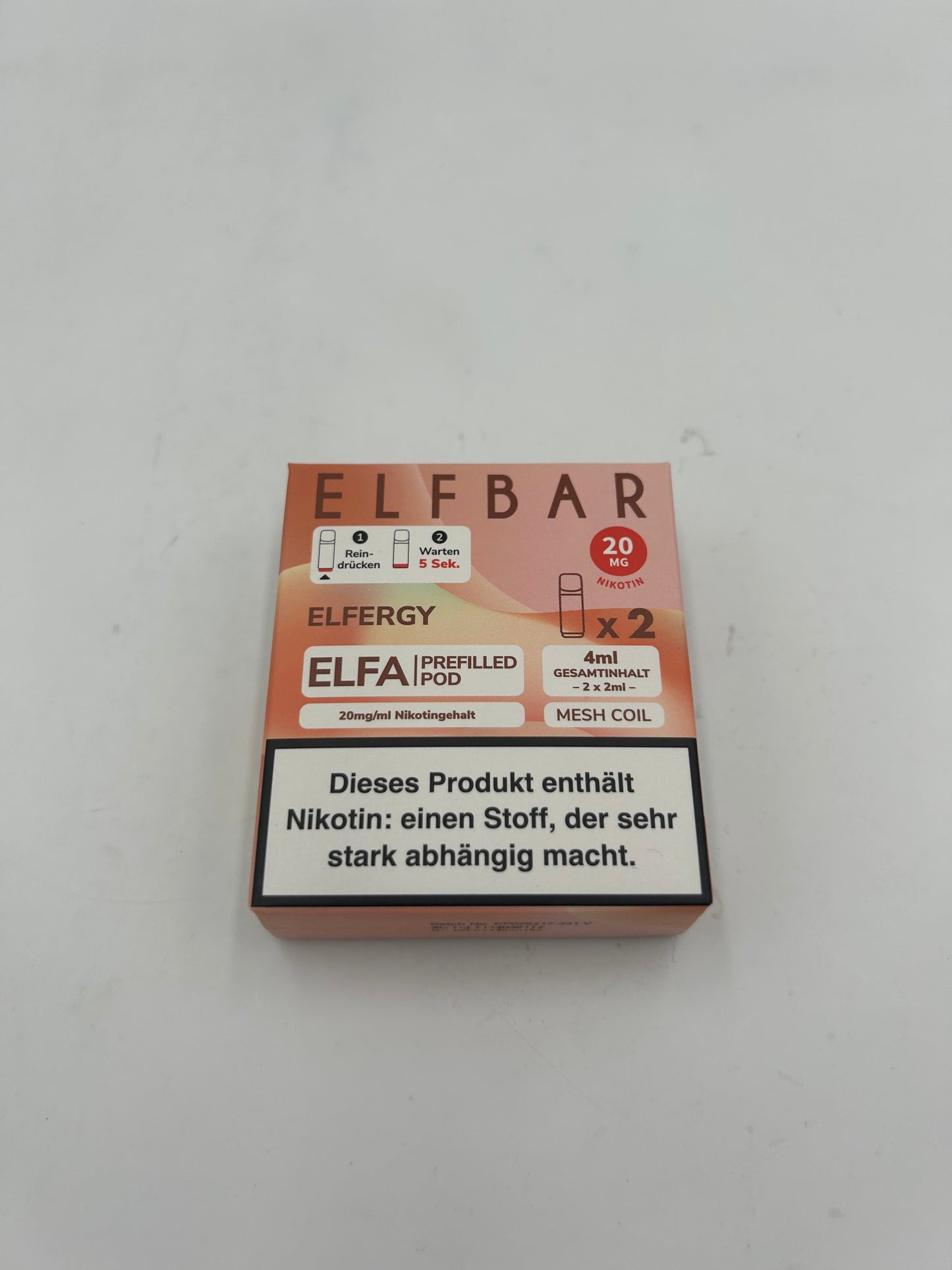Elfa - prefilled Pods - verschiedene Geschmäcker 1 Packung = 2 Pods