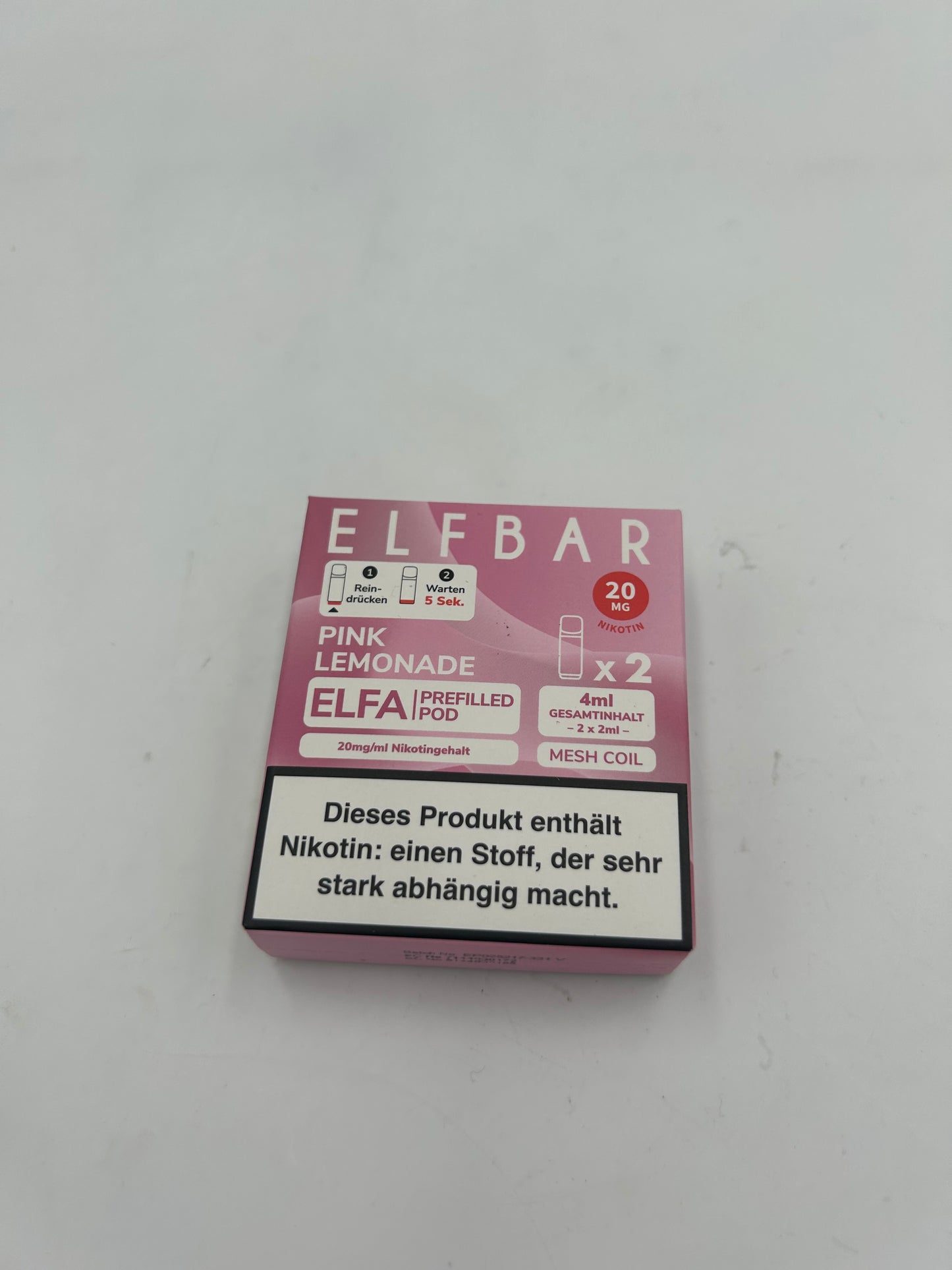 Elfa - prefilled Pods - verschiedene Geschmäcker 1 Packung = 2 Pods