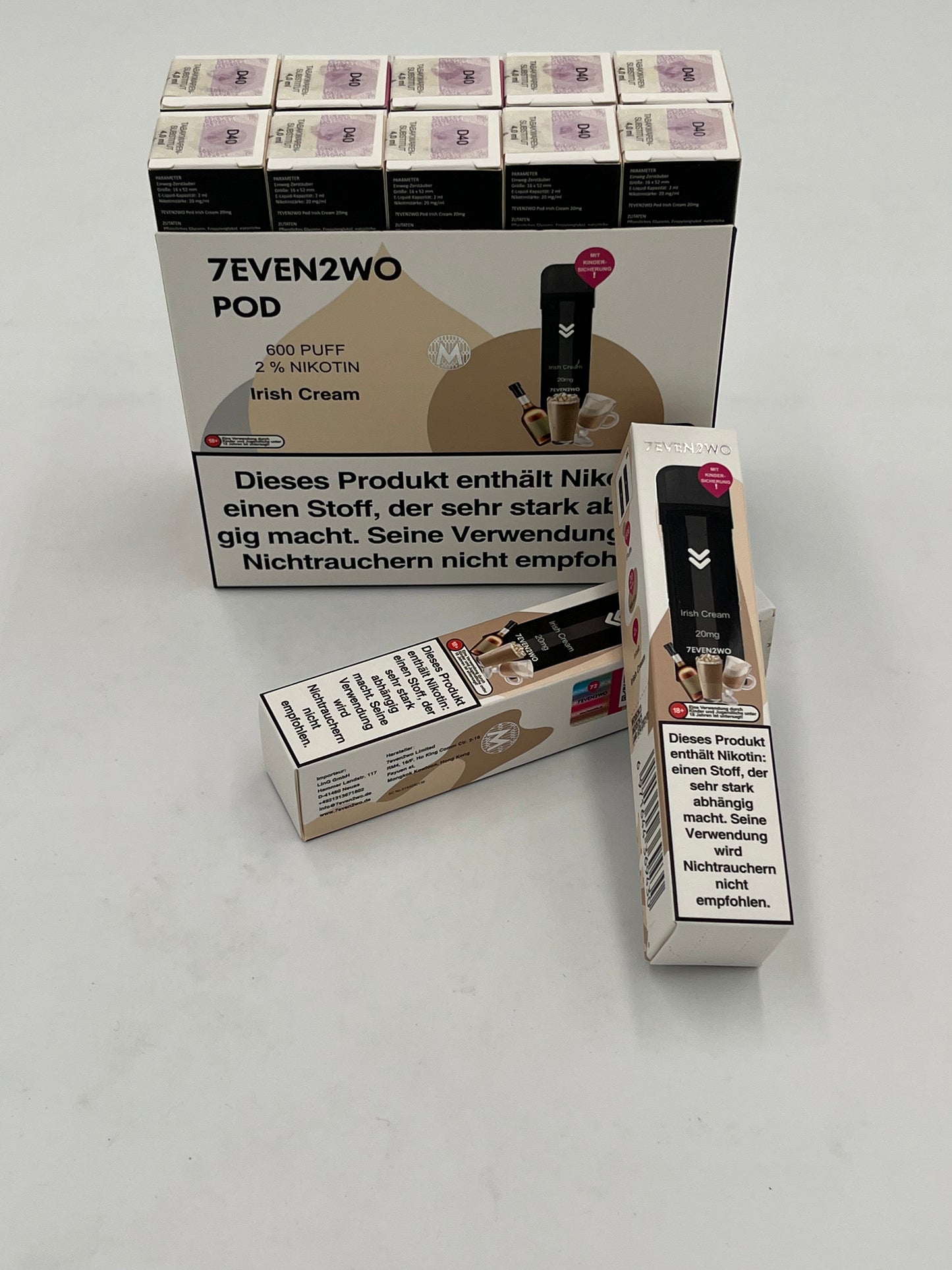 7EVEN2WO - Pods - verschiedene Geschmäcker 1 Packung = 2 Pods