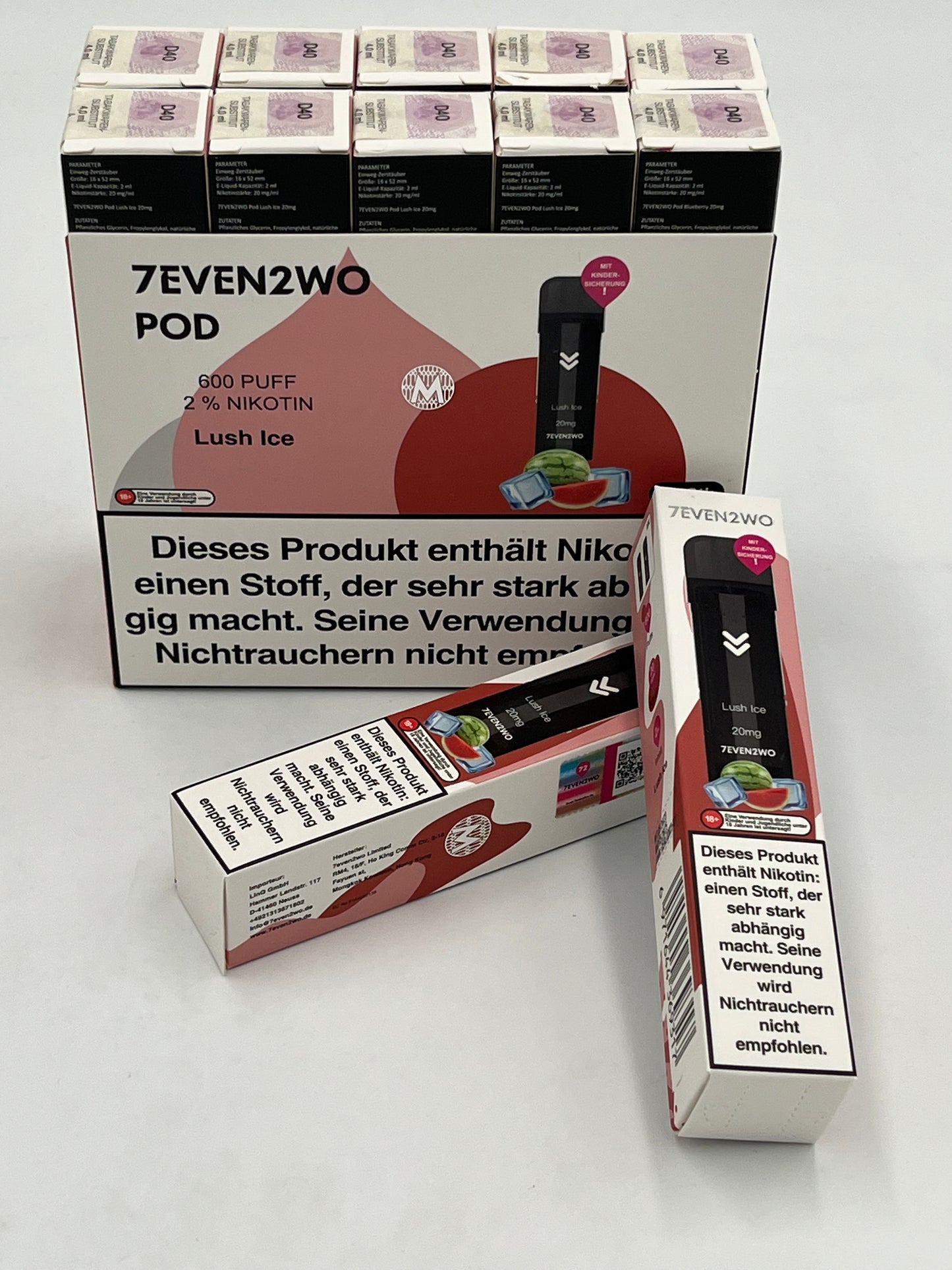 7EVEN2WO - Pods - verschiedene Geschmäcker 1 Packung = 2 Pods