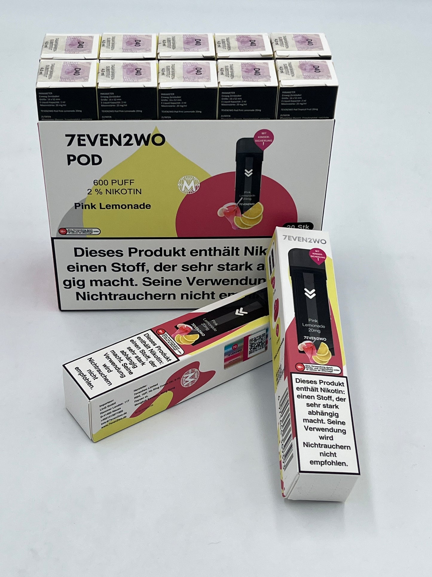 7EVEN2WO - Pods - verschiedene Geschmäcker 1 Packung = 2 Pods