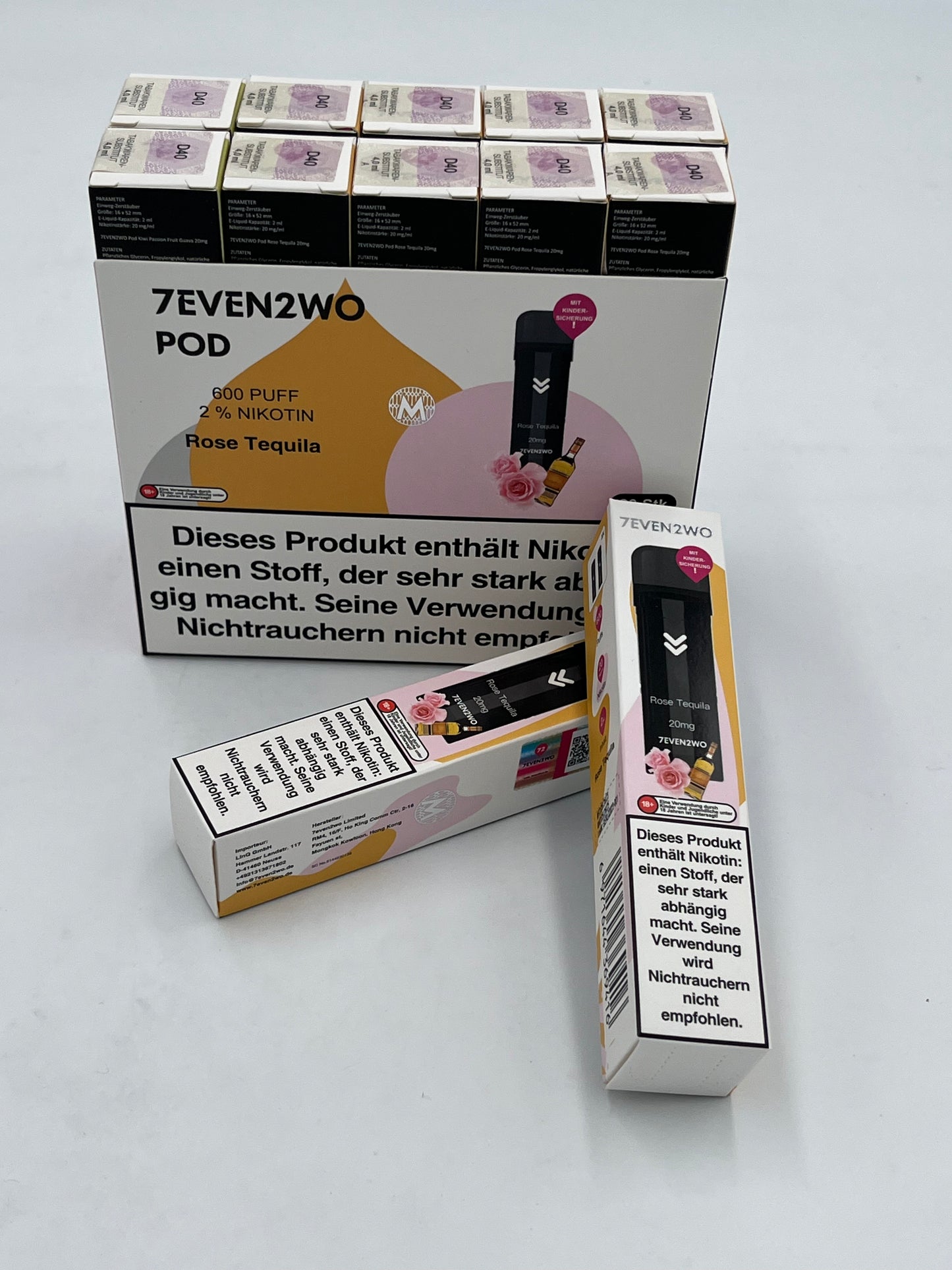 7EVEN2WO - Pods - verschiedene Geschmäcker 1 Packung = 2 Pods