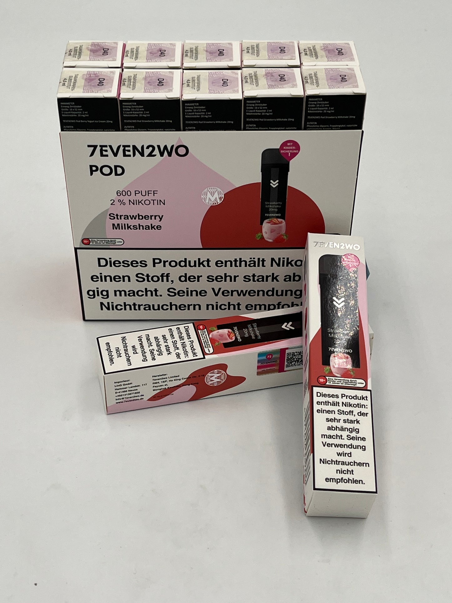 7EVEN2WO - Pods - verschiedene Geschmäcker 1 Packung = 2 Pods