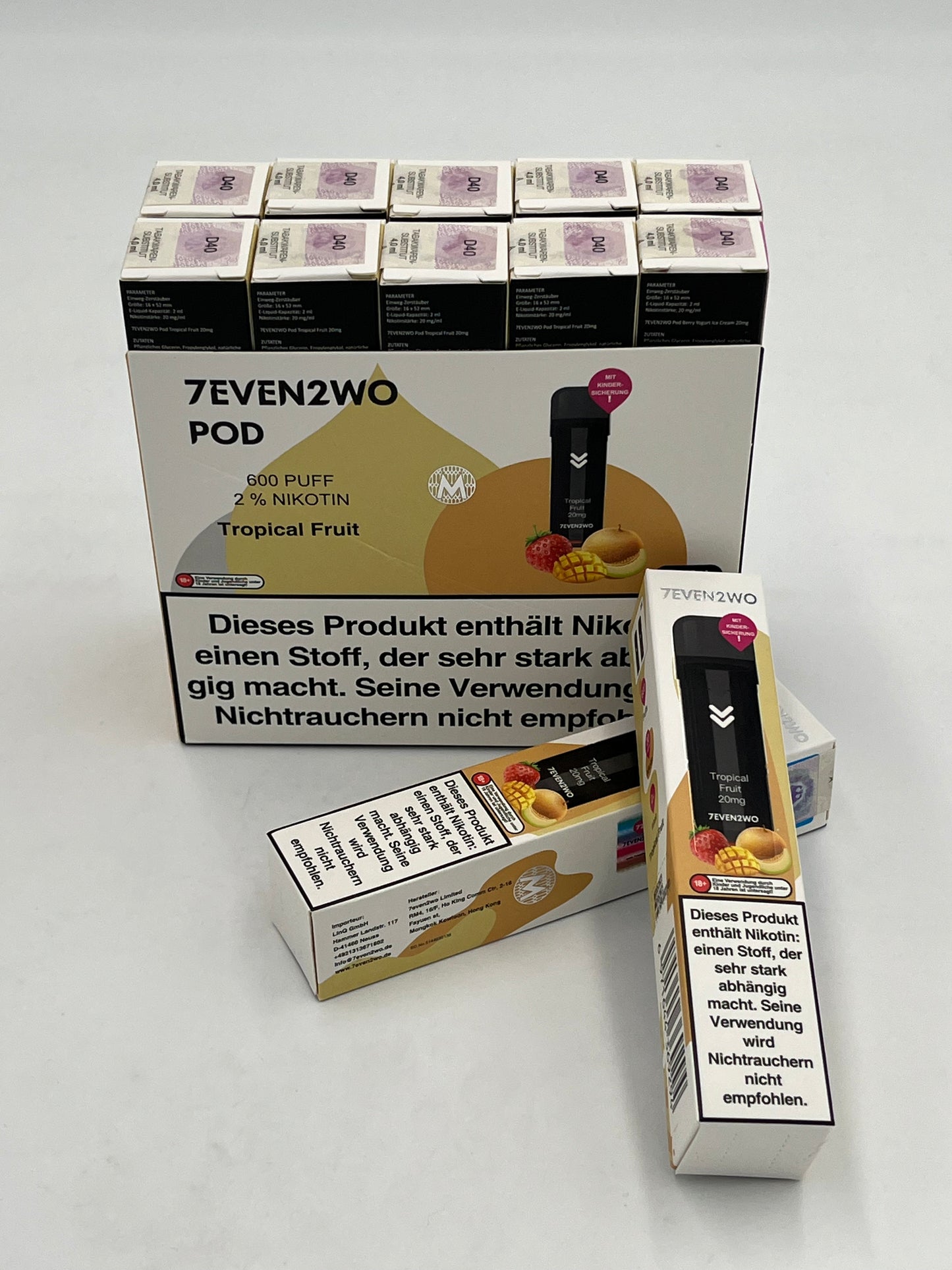 7EVEN2WO - Pods - verschiedene Geschmäcker 1 Packung = 2 Pods